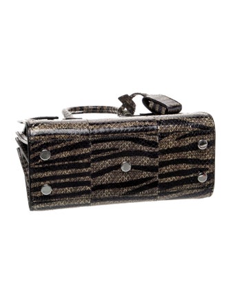Saint Laurent Snakeskin Sac De Jour Nano