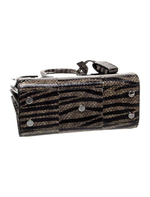 Saint Laurent Snakeskin Sac De Jour Nano