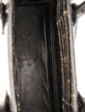 Saint Laurent Snakeskin Sac De Jour Nano