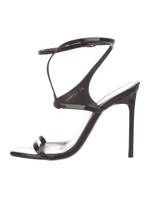 Saint Laurent Patent Leather Sandals