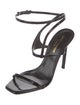 Saint Laurent Patent Leather Sandals
