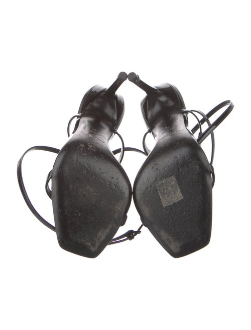 Saint Laurent Patent Leather Sandals