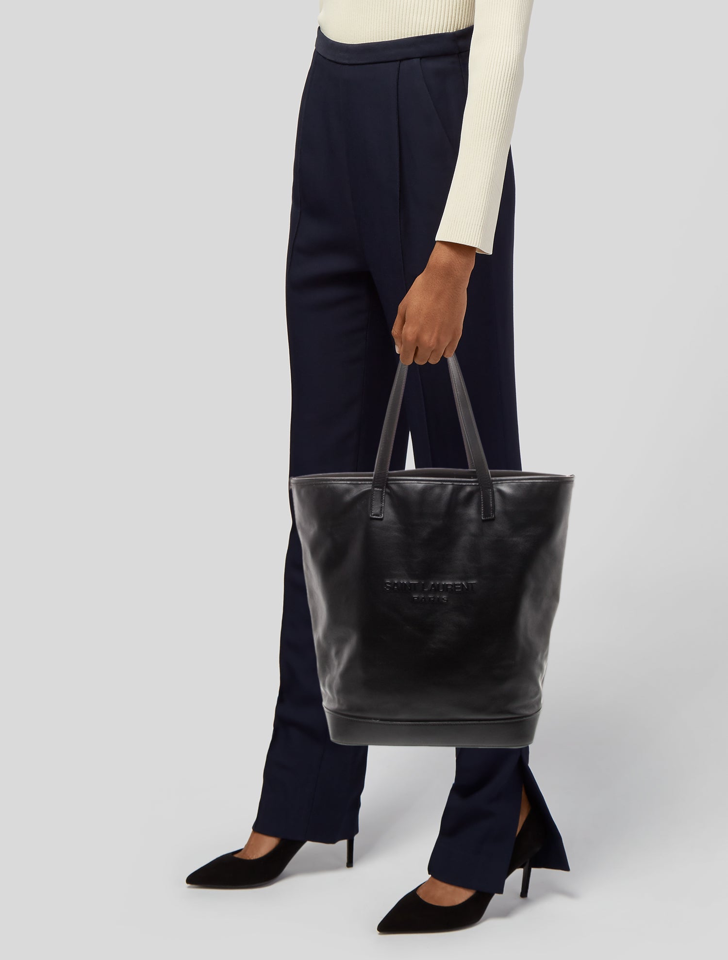 Saint Laurent Calfskin Teddy