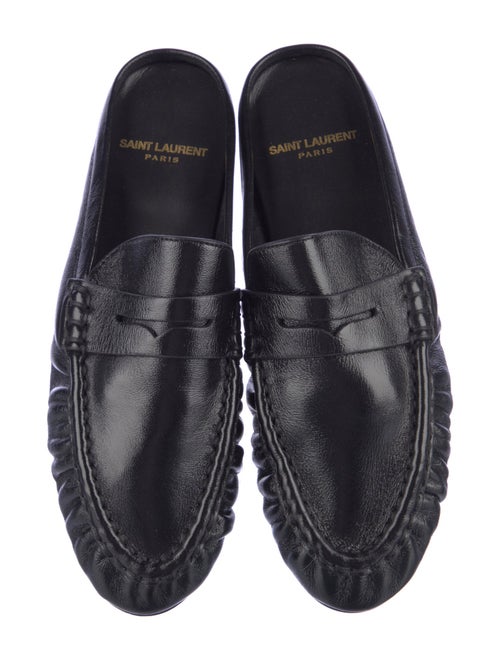 Saint Laurent Leather Mules