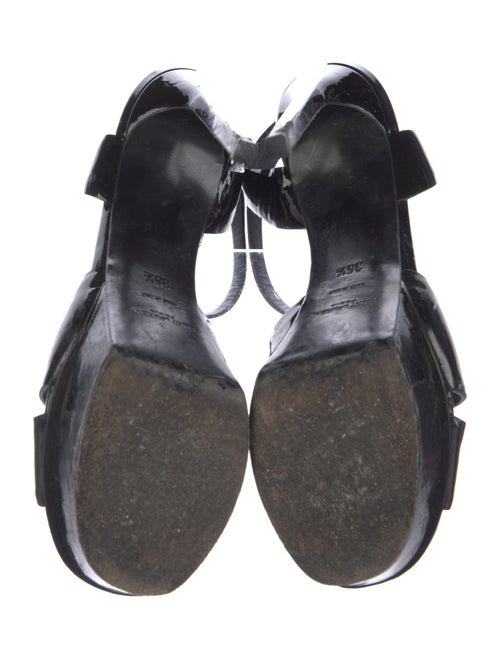 Saint Laurent Patent Leather Sandals