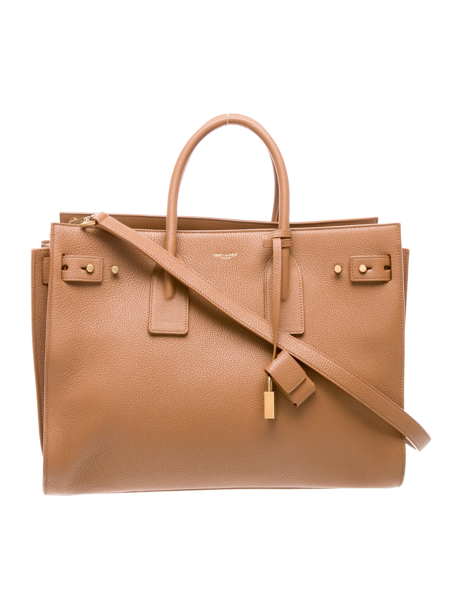 Saint Laurent Leather Sac De Jour Medium