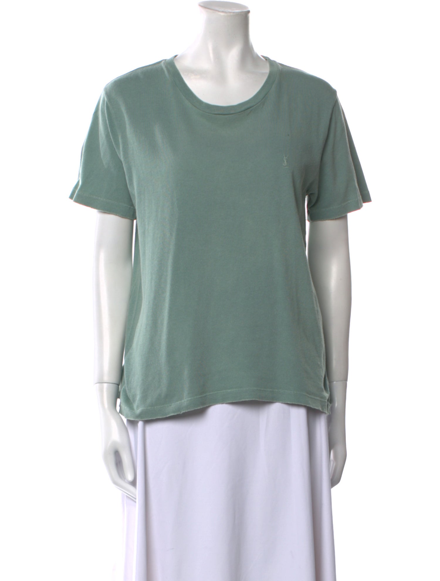 Saint Laurent 2020 Scoop Neck T-Shirt