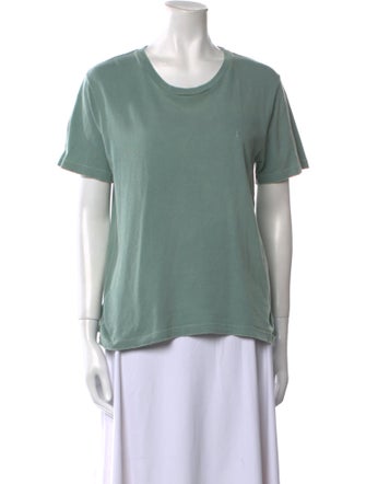 Saint Laurent 2020 Scoop Neck T-Shirt