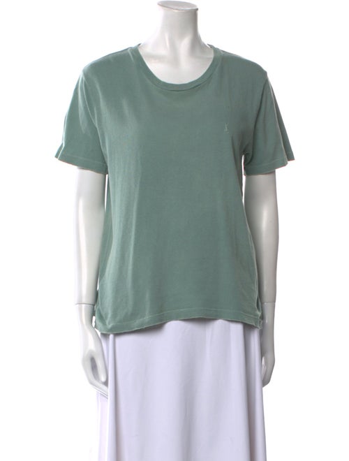 Saint Laurent 2020 Scoop Neck T-Shirt