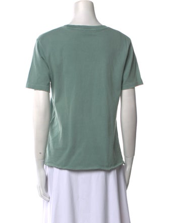 Saint Laurent 2020 Scoop Neck T-Shirt