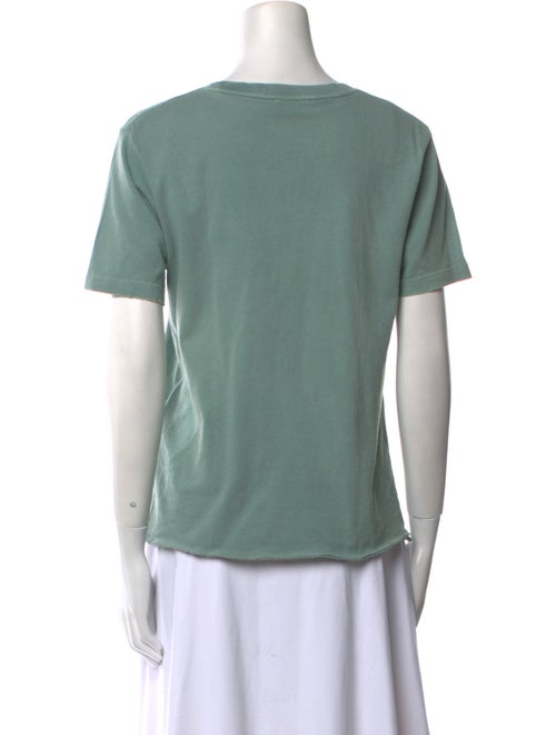 Saint Laurent 2020 Scoop Neck T-Shirt