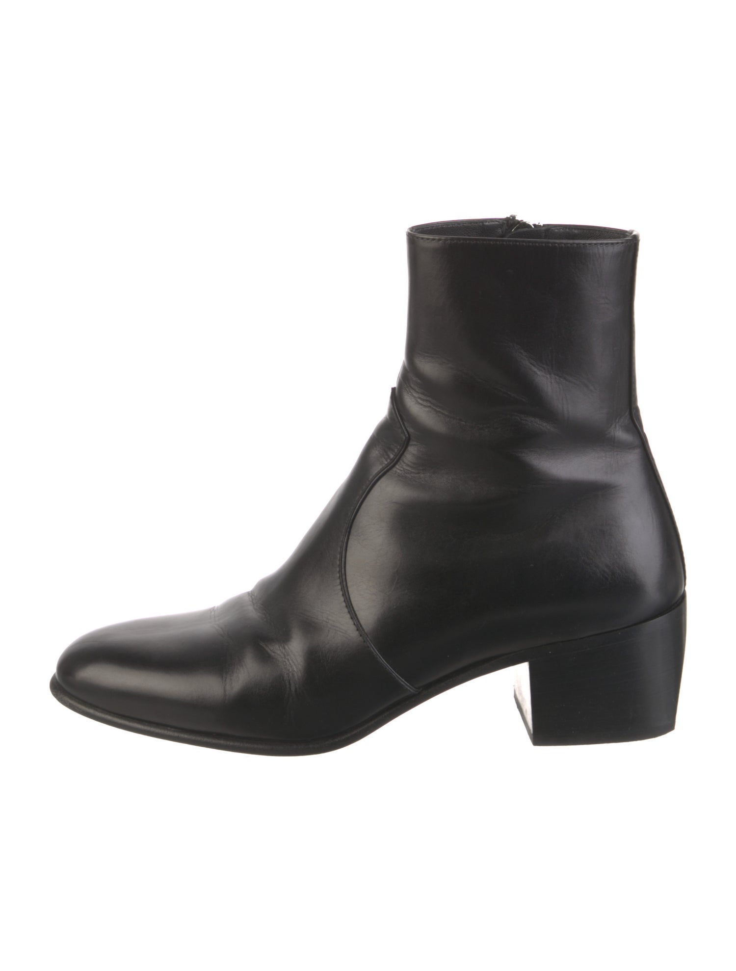 Saint Laurent Leather Sock Boots