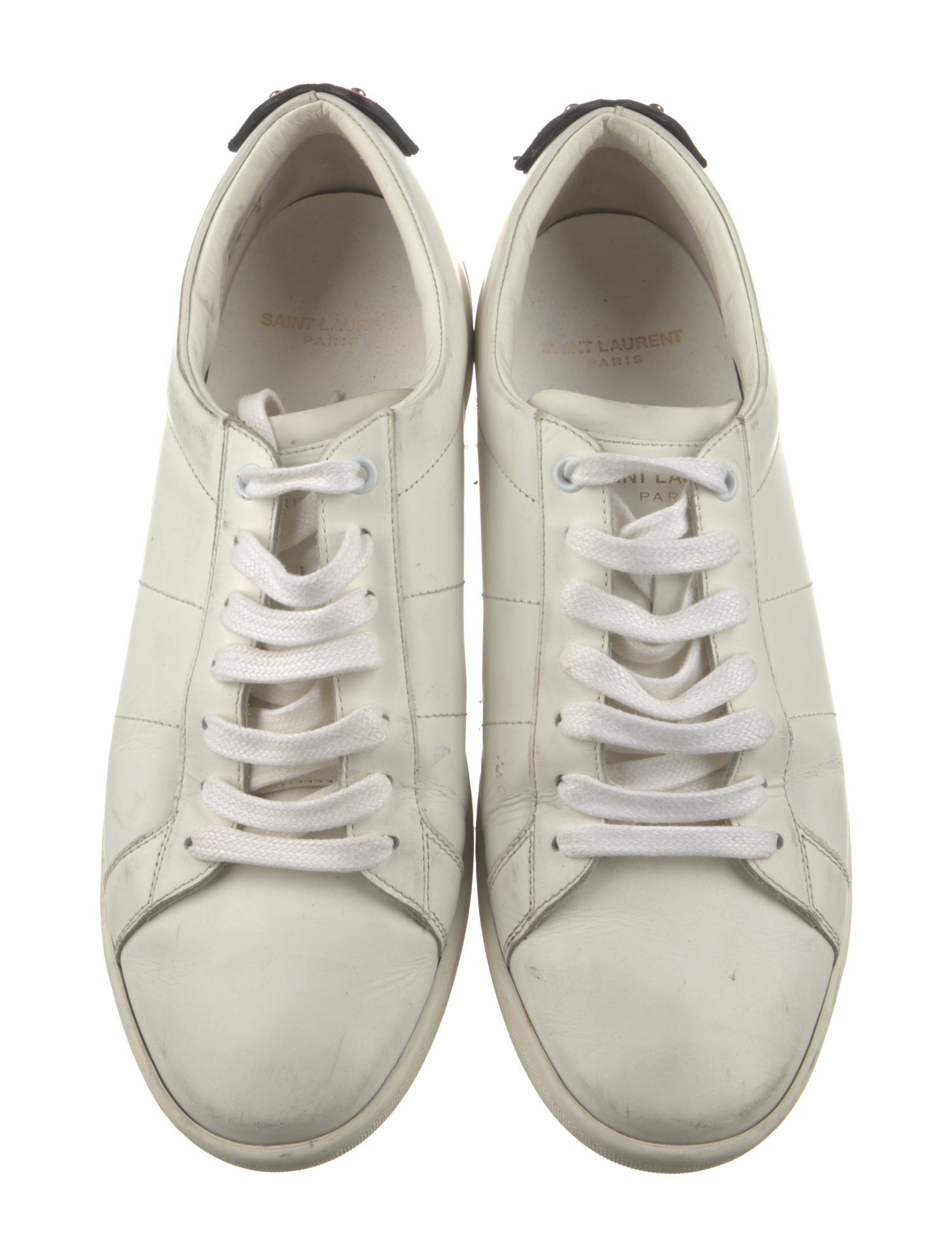 Saint Laurent Leather Sneakers
