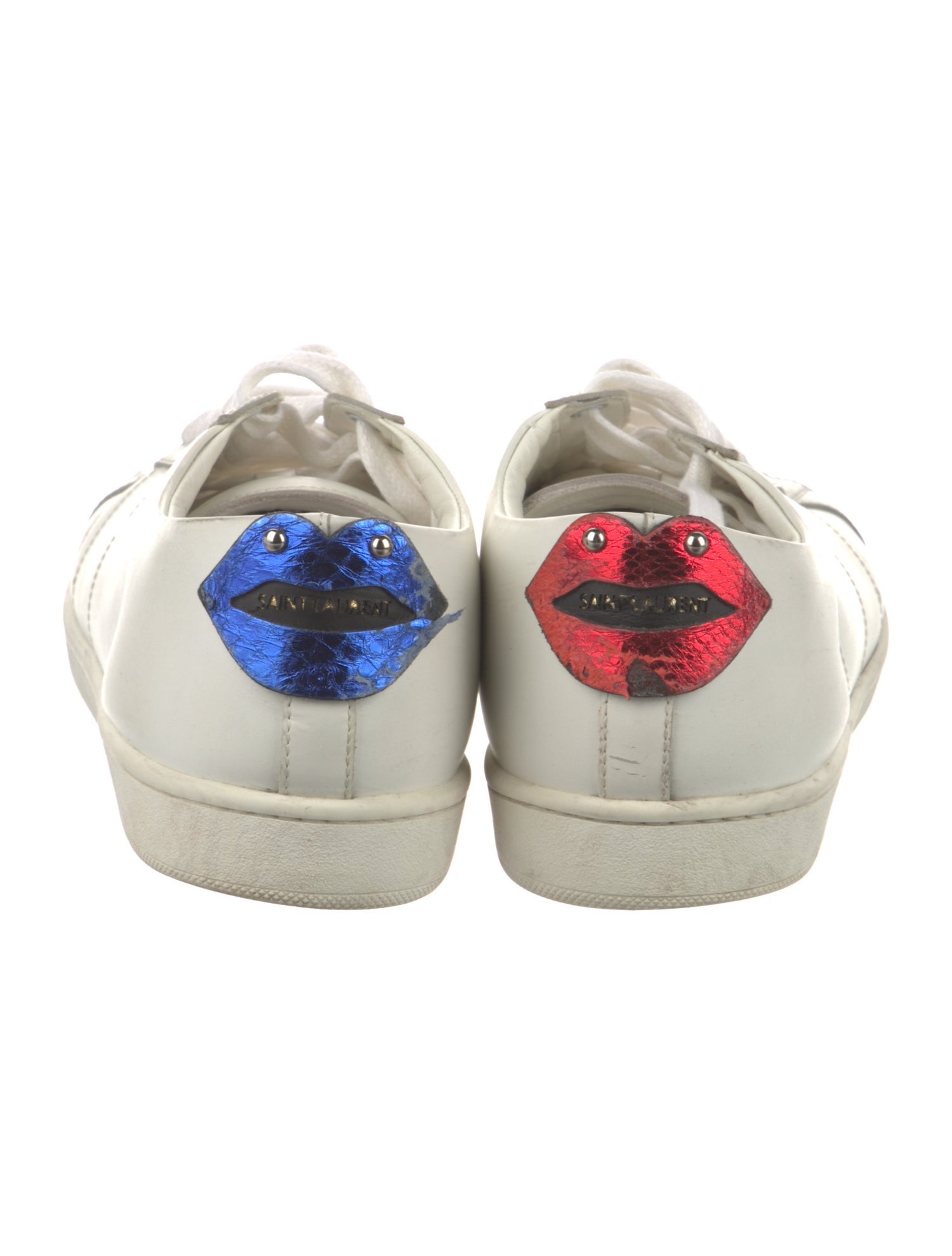 Saint Laurent Leather Sneakers