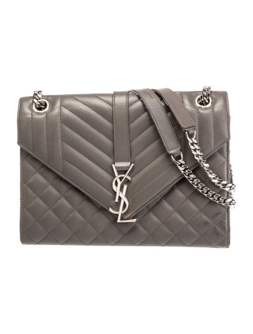 Saint Laurent Leather Envelope