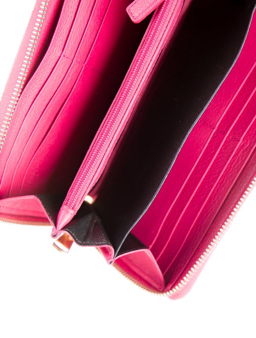 Saint Laurent 2014 Leather Continental Wallet