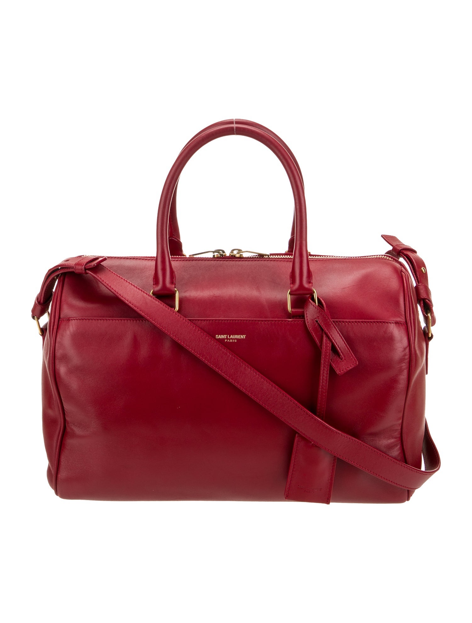 Saint Laurent Leather Top Handle Bag