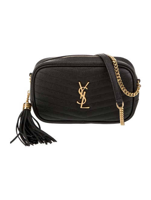 Saint Laurent Chevron Lou Camera Mini