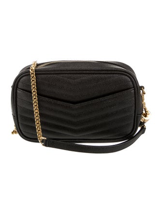 Saint Laurent Chevron Lou Camera Mini