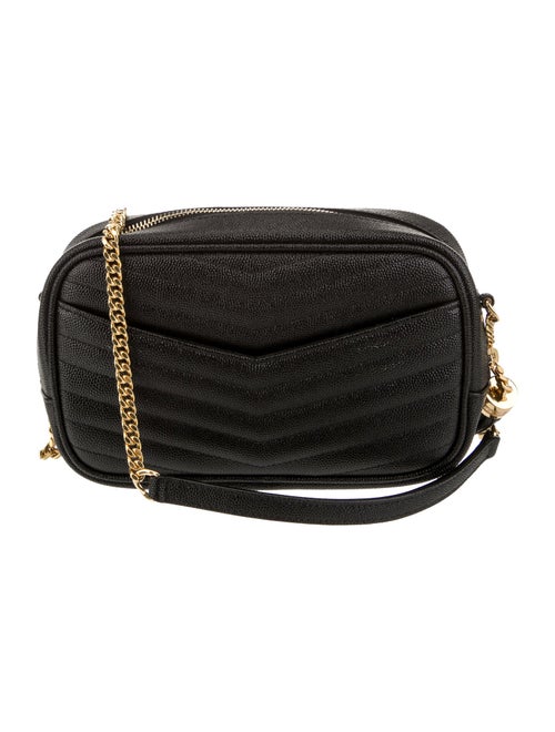 Saint Laurent Chevron Lou Camera Mini