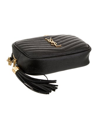 Saint Laurent Chevron Lou Camera Mini