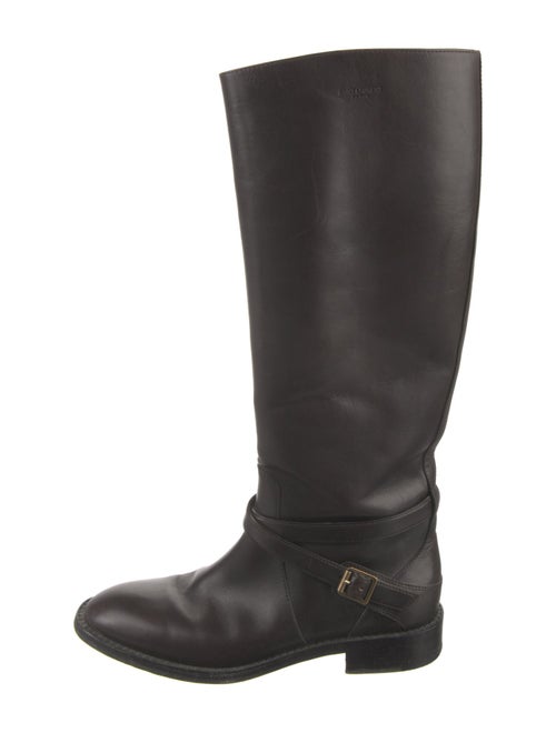 Saint Laurent Leather Riding Boots