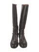 Saint Laurent Leather Riding Boots