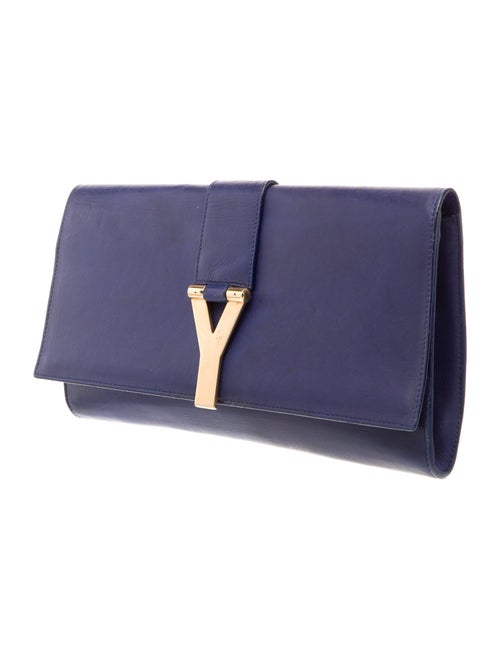 Saint Laurent Leather Clutch