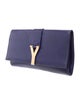 Saint Laurent Leather Clutch