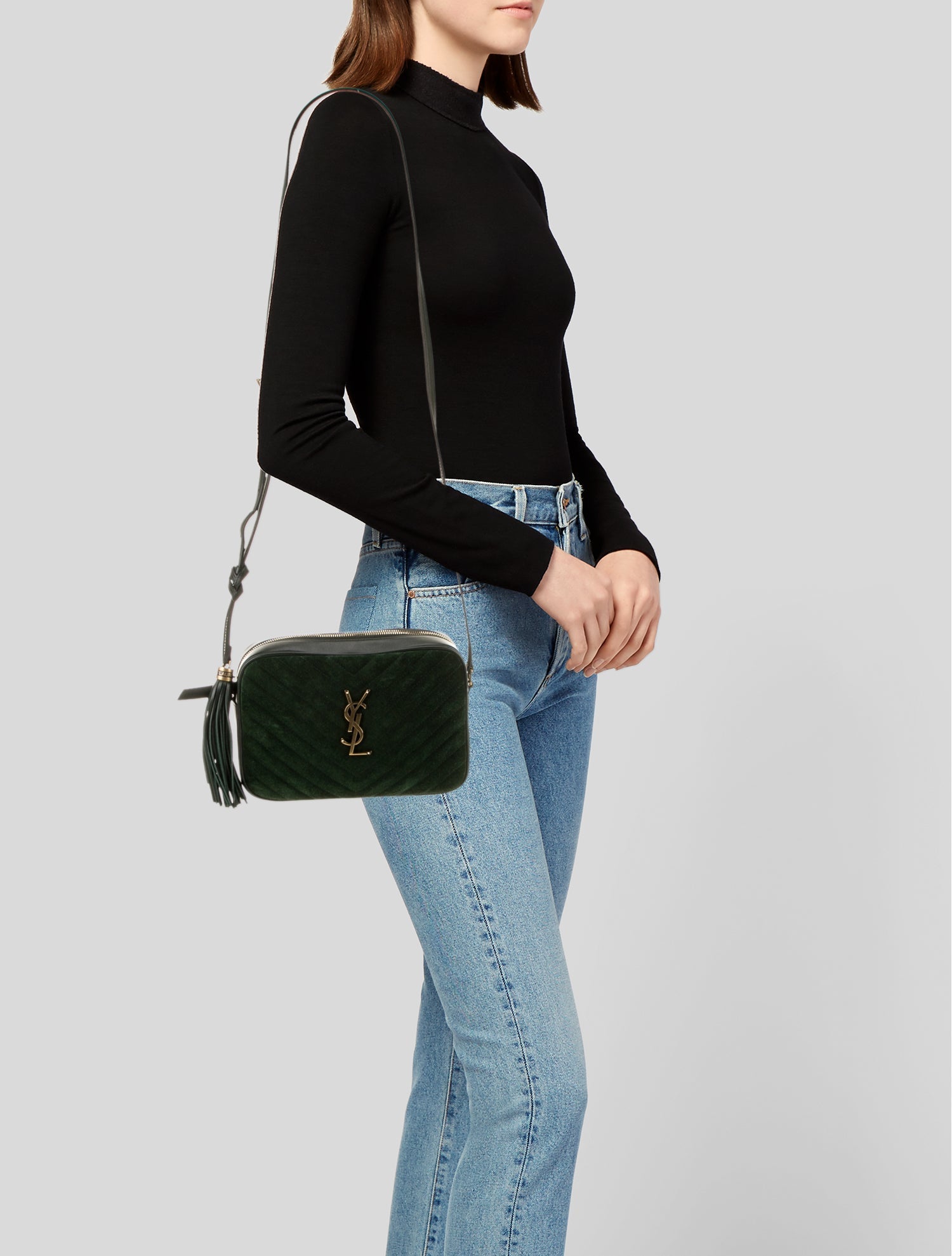 Saint Laurent Chevron Lou Camera