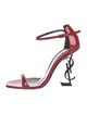 Saint Laurent Patent Leather Sandals