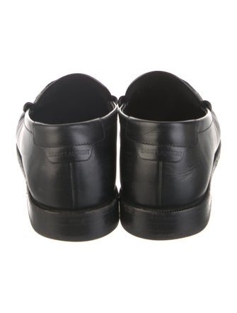 Saint Laurent Leather Loafers