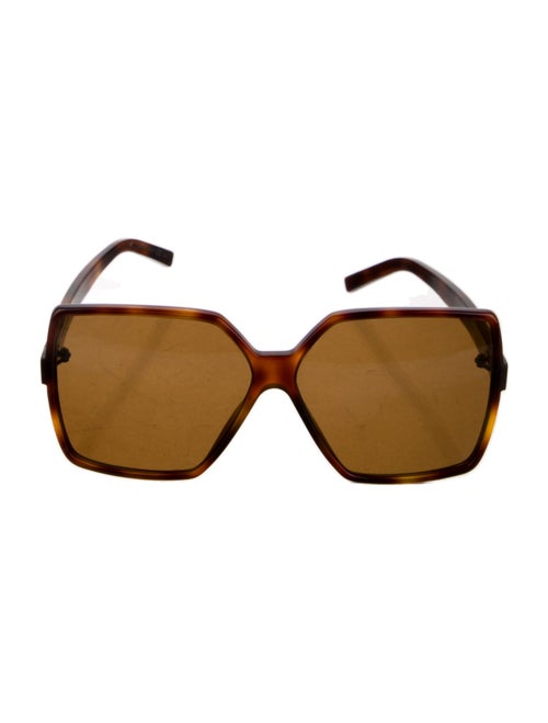 Saint Laurent Square Gradient Sunglasses