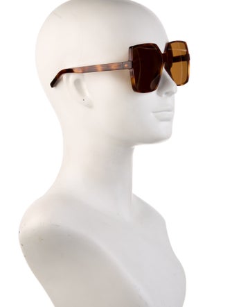 Saint Laurent Square Gradient Sunglasses