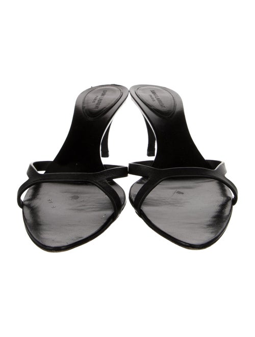 Saint Laurent Leather Slides