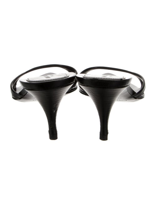 Saint Laurent Leather Slides