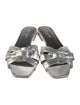 Saint Laurent Leather Slides