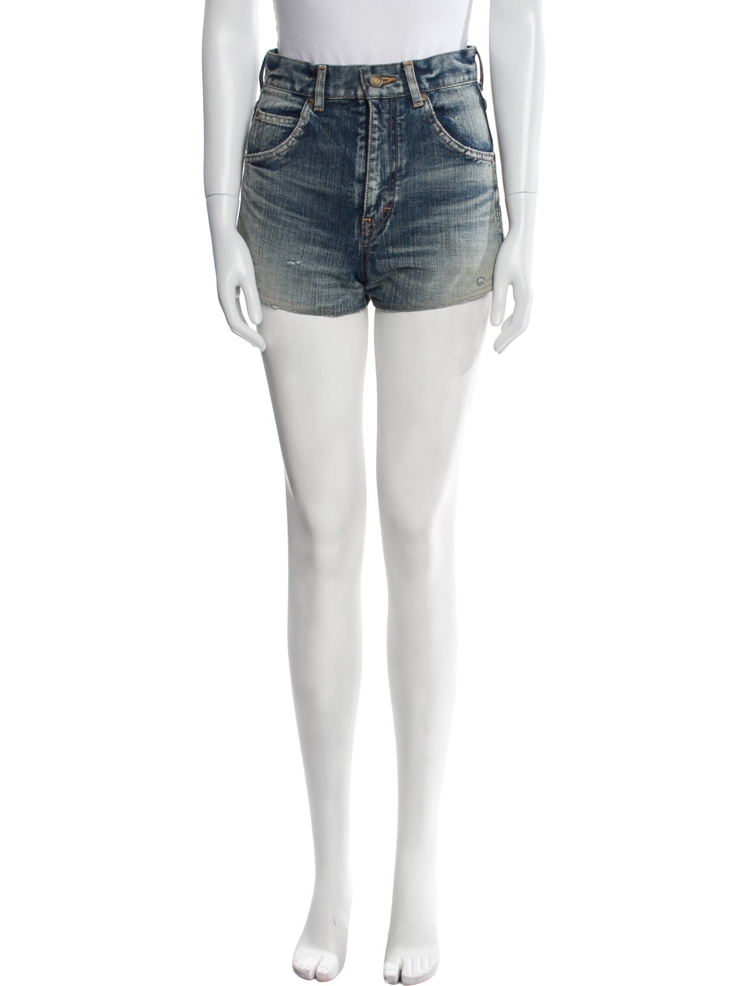 Saint Laurent Mini Shorts