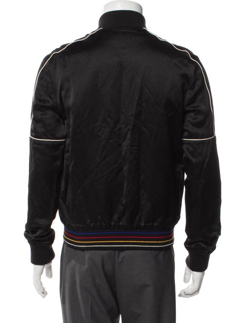 Saint Laurent 2021 Striped Bomber Jacket