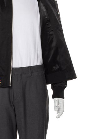 Saint Laurent 2021 Striped Bomber Jacket