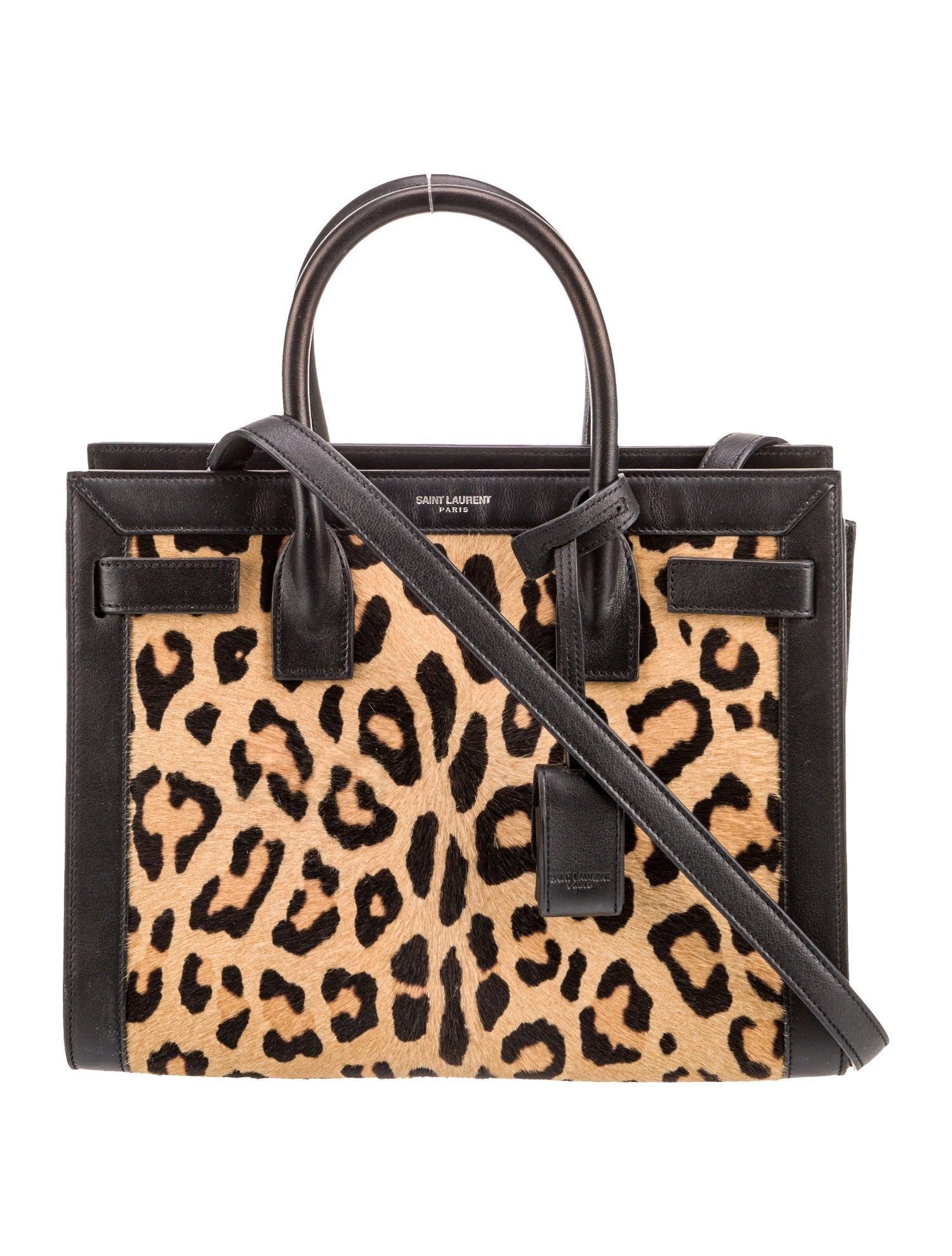 Saint Laurent Ponyhair Top Handle Bag