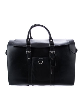 Saint Laurent Smooth Leather Pet Carrier