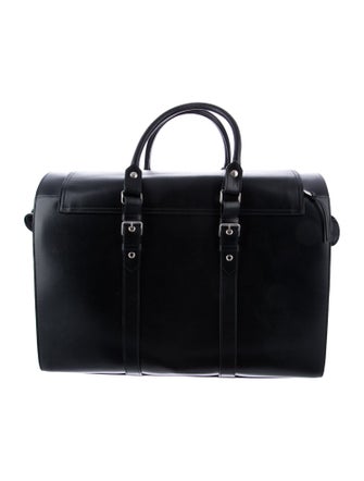 Saint Laurent Smooth Leather Pet Carrier