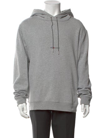 Saint Laurent 2018 Signature Logo Hoodie