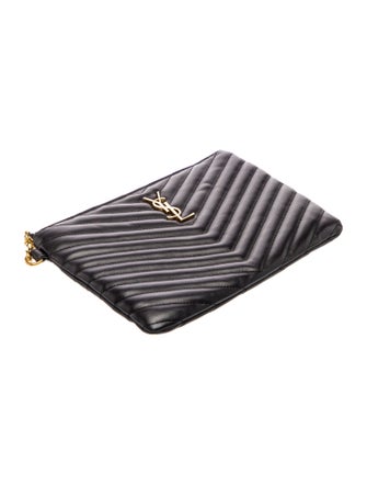 Saint Laurent Leather Cassandre