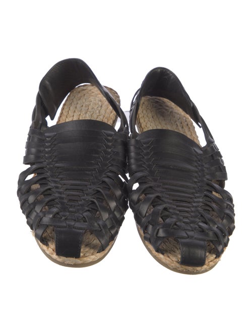 Saint Laurent Leather Slingback Flats