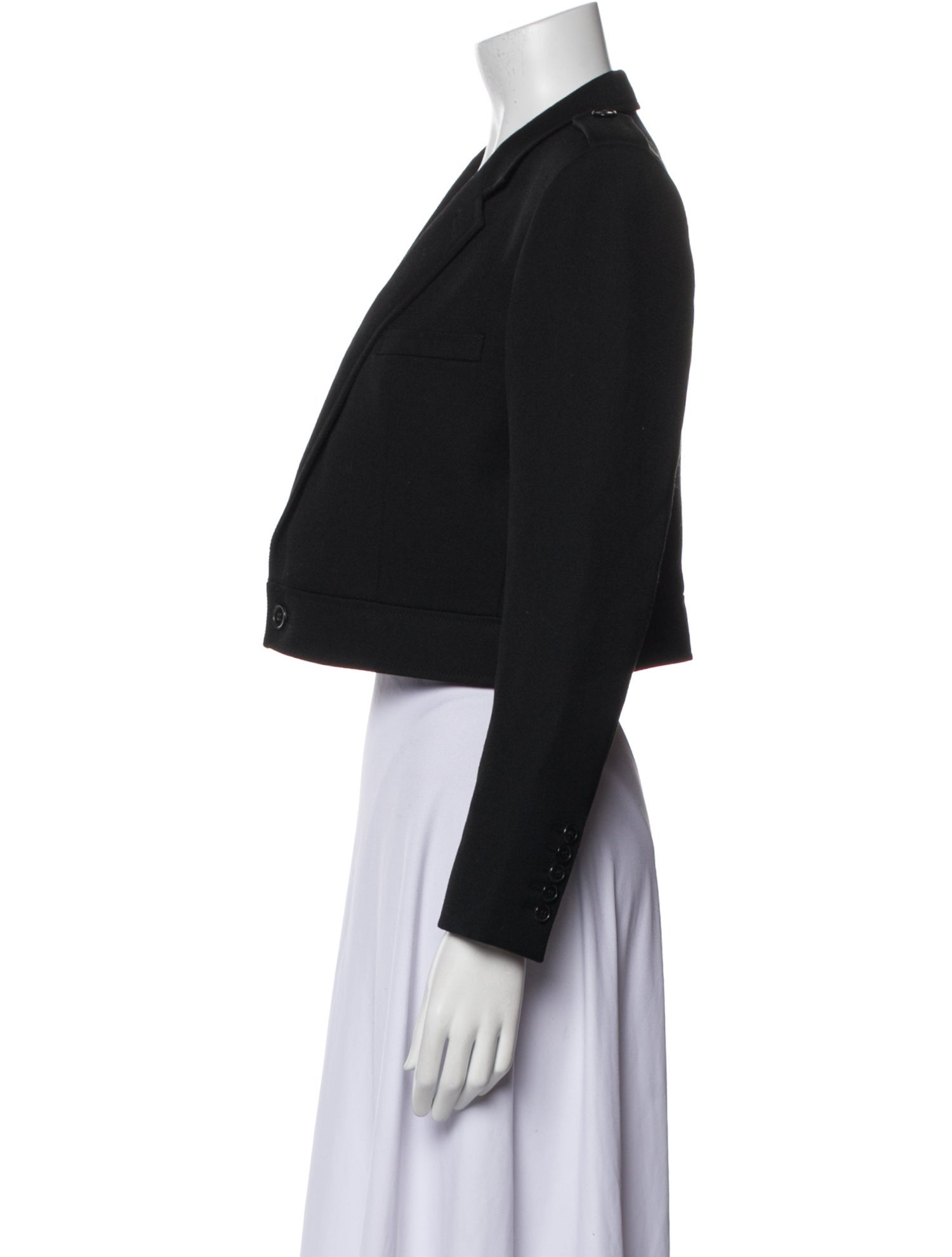 Saint Laurent Virgin Wool Blazer