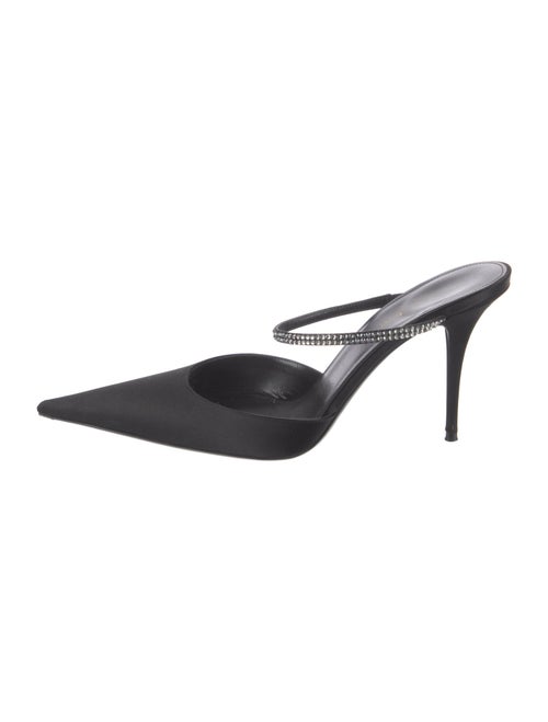 Saint Laurent Satin Mules