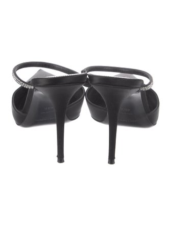 Saint Laurent Satin Mules