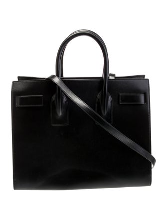 Saint Laurent Leather Sac De Jour Small